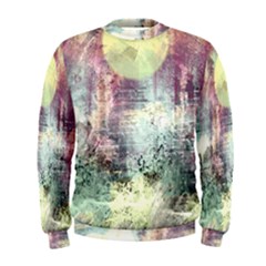 Frosty Pale Moon Men s Sweatshirt by digitaldivadesigns