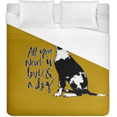 Dog Person Duvet Cover (king Size)