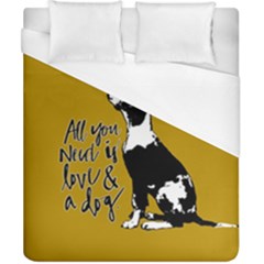 Dog Person Duvet Cover (california King Size)