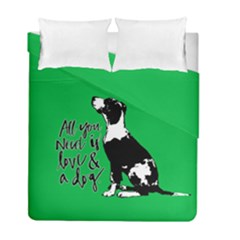 Dog Person Duvet Cover Double Side (full/ Double Size)