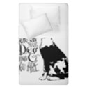 Dog person Duvet Cover Double Side (Single Size) View2