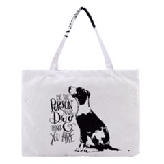 Dog Person Medium Tote Bag