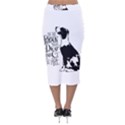 Dog person Velvet Midi Pencil Skirt View2