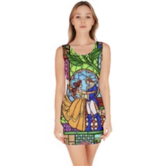 Happily Ever After 1   Beauty And The Beast Sleeveless Bodycon Dress by storybeth