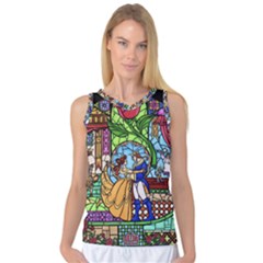 Happily Ever After 1   Beauty And The Beast Women s Basketball Tank Top