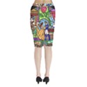 Happily Ever After 1   Beauty And The Beast Midi Wrap Pencil Skirt View2