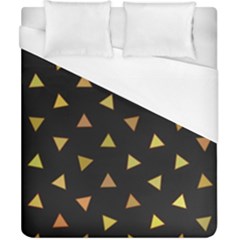 Shapes Abstract Triangles Pattern Duvet Cover (california King Size) by Nexatart