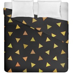 Shapes Abstract Triangles Pattern Duvet Cover Double Side (king Size)