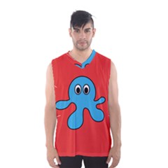 Creature Forms Funny Monster Comic Men s Basketball Tank Top by Nexatart