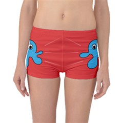 Creature Forms Funny Monster Comic Boyleg Bikini Bottoms by Nexatart