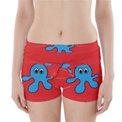 Creature Forms Funny Monster Comic Boyleg Bikini Wrap Bottoms by Nexatart