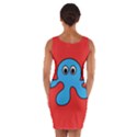 Creature Forms Funny Monster Comic Wrap Front Bodycon Dress View2