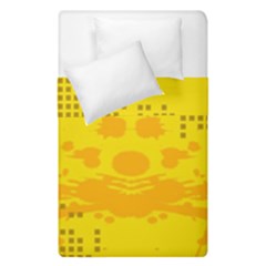 Texture Yellow Abstract Background Duvet Cover Double Side (single Size)