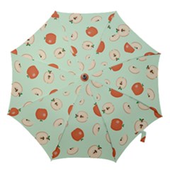 Apple Fruit Background Food Hook Handle Umbrellas (large) by Nexatart