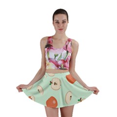 Apple Fruit Background Food Mini Skirt by Nexatart