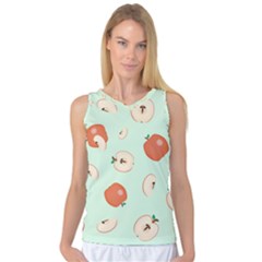 Apple Fruit Background Food Women s Basketball Tank Top by Nexatart