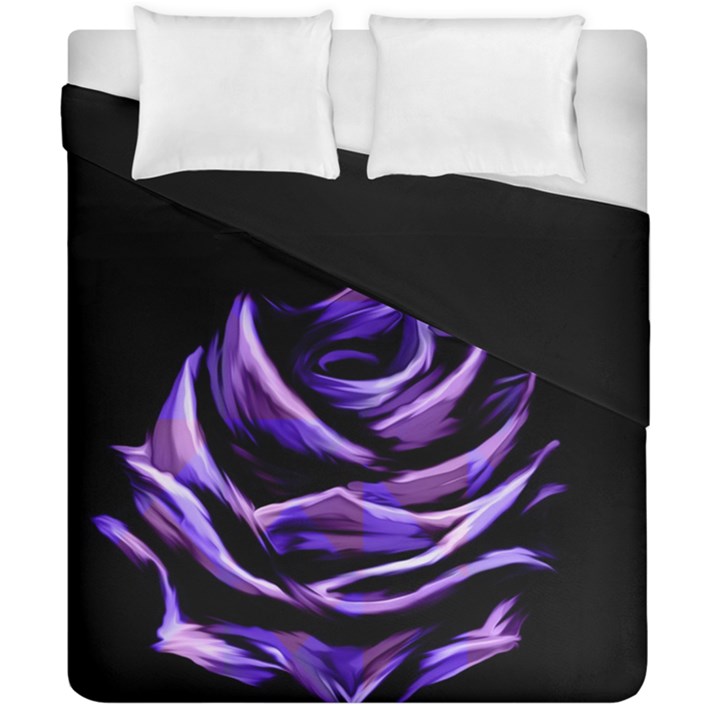 Rose Flower Design Nature Blossom Duvet Cover Double Side (California King Size)