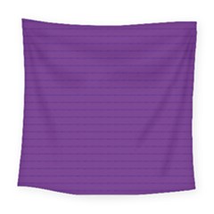 Pattern Violet Purple Background Square Tapestry (large)