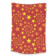 Star Stars Pattern Design Large Tapestry