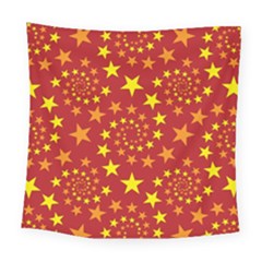 Star Stars Pattern Design Square Tapestry (large)