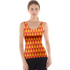 Simple Minimal Flame Background Tank Top by Nexatart