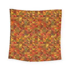 Gold Mosaic Background Pattern Square Tapestry (small)