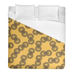 Abstract Shapes Links Design Duvet Cover (full/ Double Size) by Nexatart