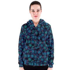 Background Abstract Textile Design Women s Zipper Hoodie by Nexatart