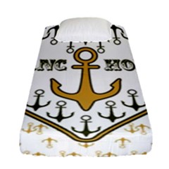 Anchor Heart Fitted Sheet (single Size)