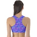 Background Mosaic Purple Blue Sports Bra View2