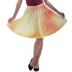 Background Abstract Texture Pattern A-line Skater Skirt by Nexatart