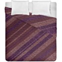 Stripes Course Texture Background Duvet Cover Double Side (California King Size) View1