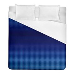 Blue Dot Duvet Cover (full/ Double Size) by PhotoNOLA