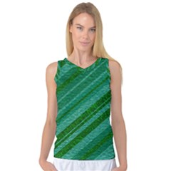 Stripes Course Texture Background Women s Basketball Tank Top by Nexatart