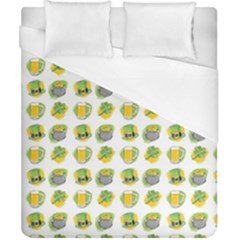 St Patrick S Day Background Symbols Duvet Cover (california King Size) by Nexatart