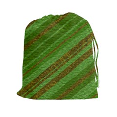 Stripes Course Texture Background Drawstring Pouches (xxl) by Nexatart