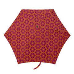 Pattern Abstract Floral Bright Mini Folding Umbrellas by Nexatart