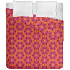 Pattern Abstract Floral Bright Duvet Cover Double Side (california King Size) by Nexatart