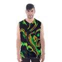 Glowing Fractal A Men s Basketball Tank Top View1