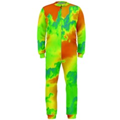 Sky Pattern Onepiece Jumpsuit (men)  by Valentinaart