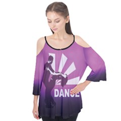 Dance Flutter Sleeve Tee 