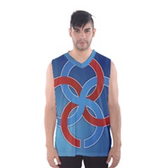 Svadebnik Symbol Slave Patterns Men s Basketball Tank Top by Nexatart