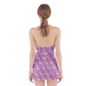 Pattern Abstract Squiggles Gliftex Halter Swimsuit Dress View2