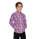 Pattern Abstract Squiggles Gliftex Wind Breaker (Kids) View1