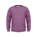 Pattern Grid Background Kids  Sweatshirt View1