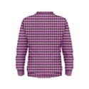 Pattern Grid Background Kids  Sweatshirt View2