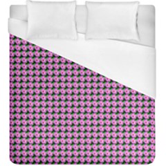 Pattern Grid Background Duvet Cover (king Size) by Nexatart