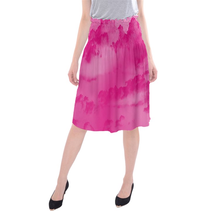 Sky pattern Midi Beach Skirt