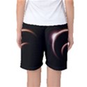 Planet Space Abstract Women s Basketball Shorts View2