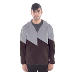 Course Gradient Color Pattern Hooded Wind Breaker (men) by Nexatart